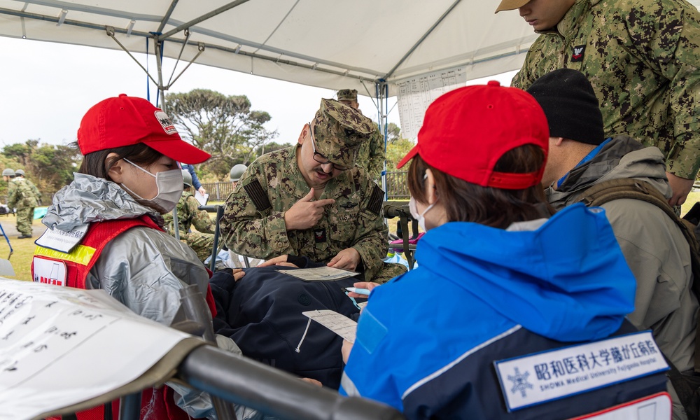 USNMRTC Yokosuka Enhances Joint Readiness During Big Rescue Kanagawa 2025