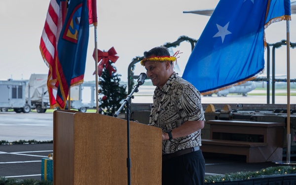 Operation Christmas Drop 2025 Push Ceremony kicks off airlift missions