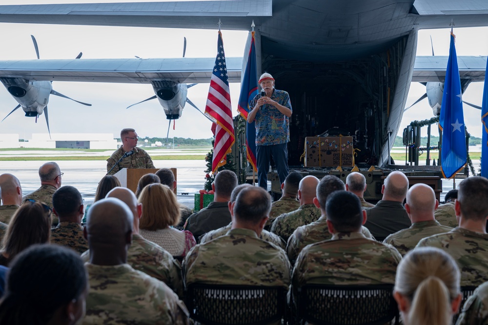 Operation Christmas Drop 2025 Push Ceremony kicks off airlift missions