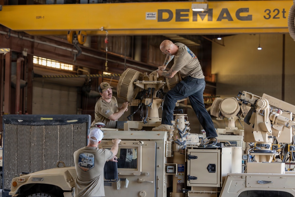 EAGLS C-UAS assembly