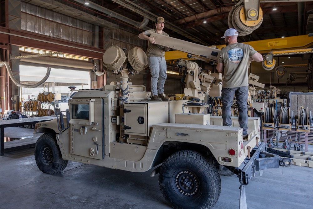 EAGLS C-UAS assembly