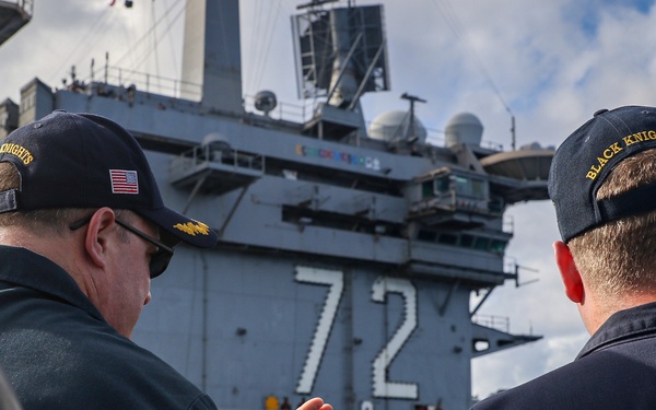 USS Frank E. Petersen Jr. conducts replenishment-at-sea