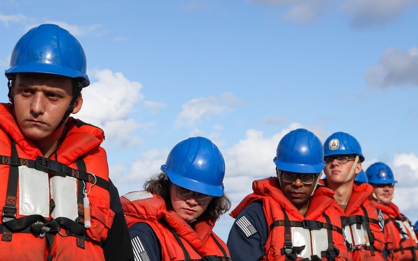 USS Frank E. Petersen Jr. conducts replenishment-at-sea