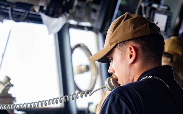 USS Dewey (DDG 105) Departs from Guam