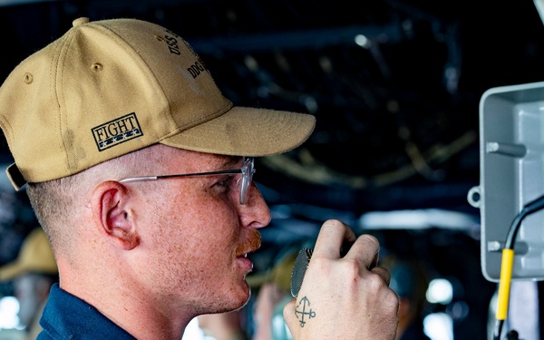 USS Dewey (DDG 105) Departs from Guam