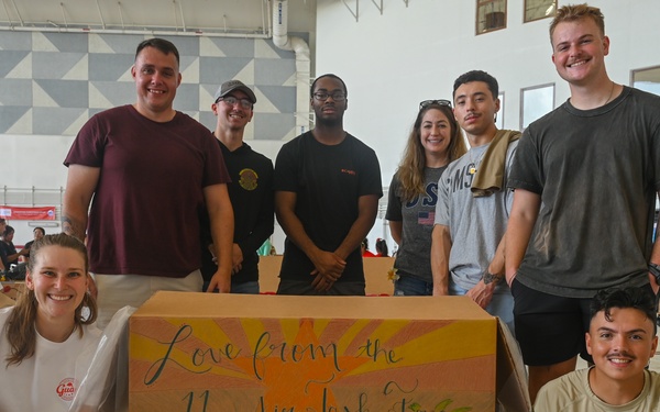 Operation Christmas Drop 2025 begins: Service members, families, volunteers flock to Andersen to support