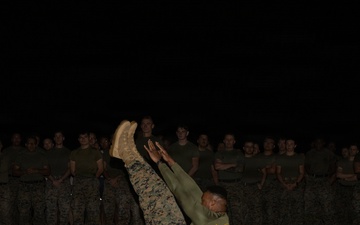 Staff NCOs with 1st MAW workout to build unit cohesion