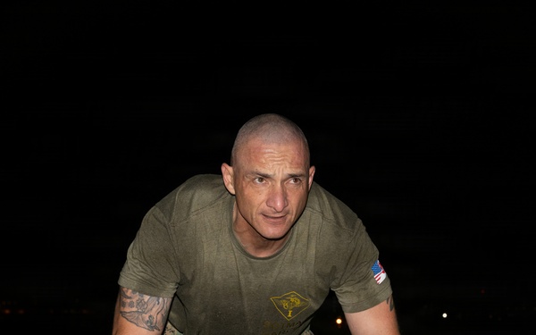 Staff NCOs with 1st MAW workout to build unit cohesion