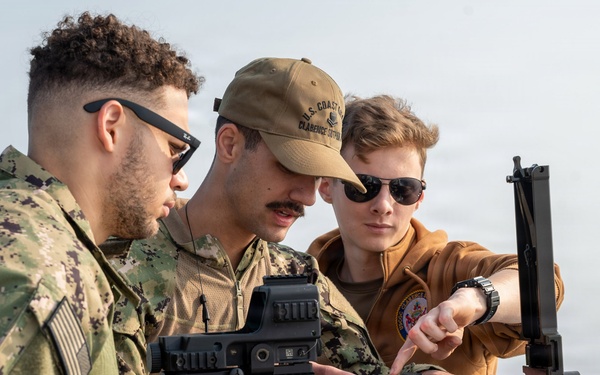 USCGC Clarence Sutphin Jr. (WPC 1147) LIVE FIRE EXERCISE