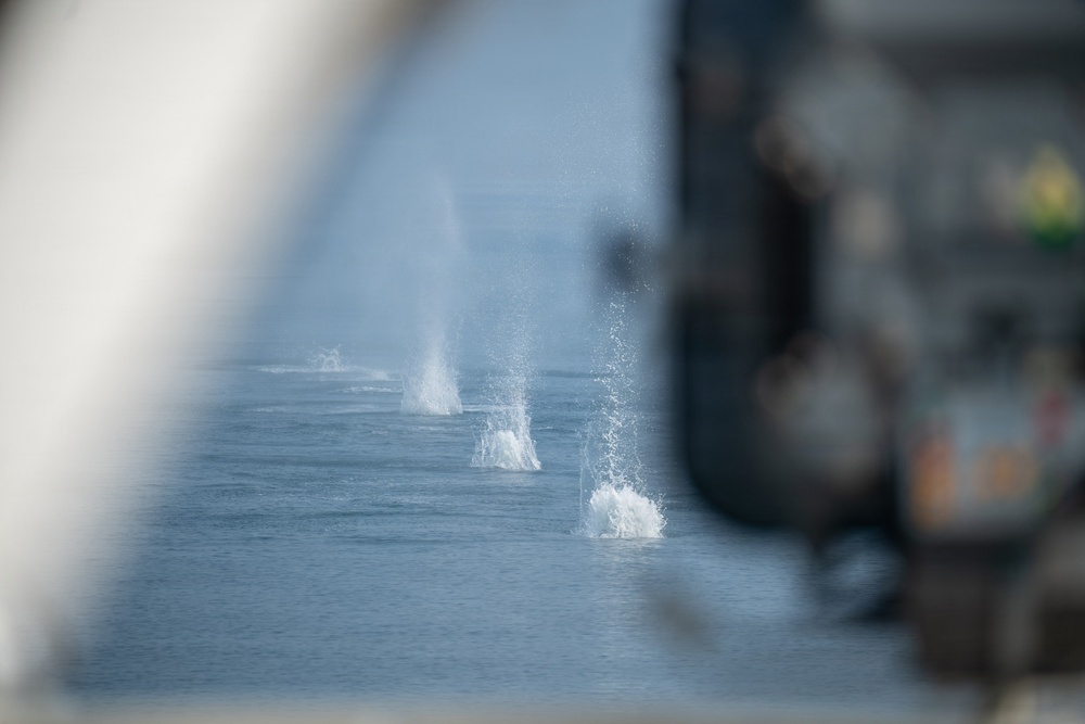 USCGC Clarence Sutphin Jr. (WPC 1147) LIVE FIRE EXERCISE
