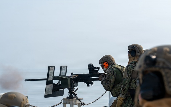 USCGC Clarence Sutphin Jr. (WPC 1147) LIVE FIRE EXERCISE
