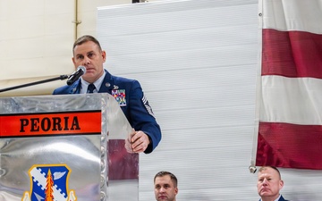 182nd Airlift Wing Command Chief Change of Responsibility
