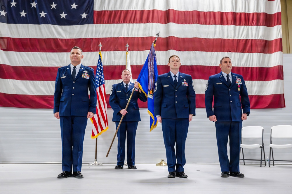 182nd Airlift Wing Command Chief Change of Responsibility
