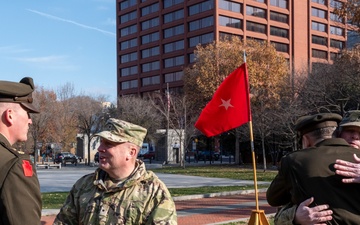 1-111th Infantry change of command ceremony