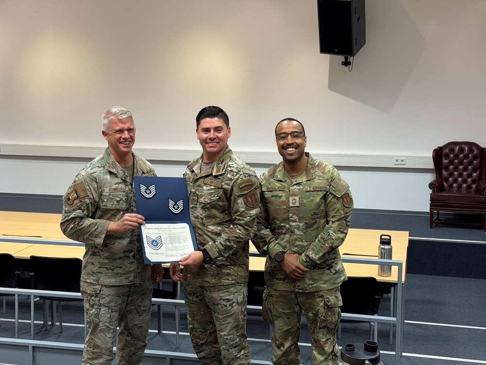 435 SFS Airman STEP promoted to technical sergeant