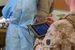 Marines and Sailors Train on Enhanced Battalion Aid Station During Exercise Steel Knight 25
