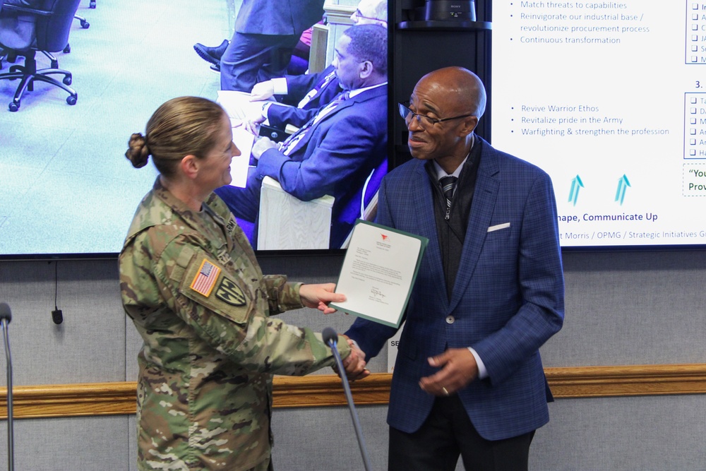 PMG celebrates military police professionals at town hall