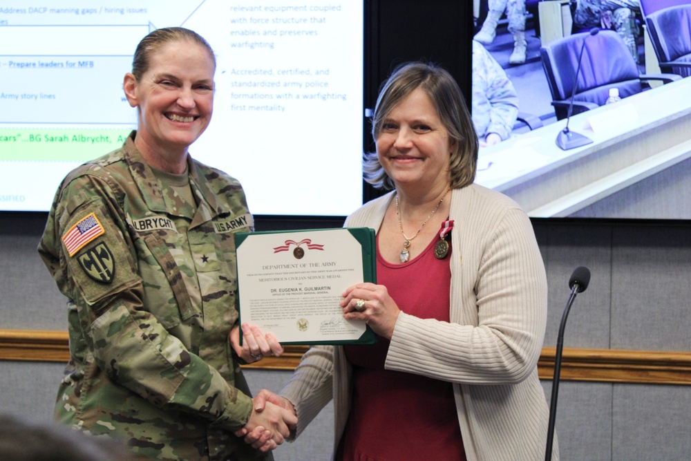 PMG celebrates military police professionals at Pentagon