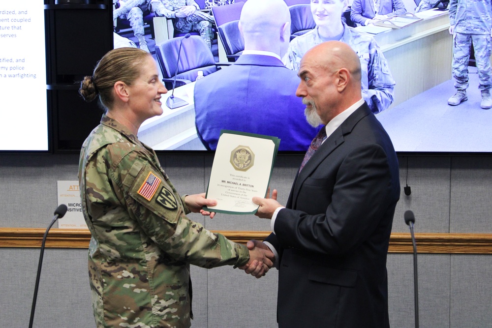 PMG celebrates military police professionals at Pentagon