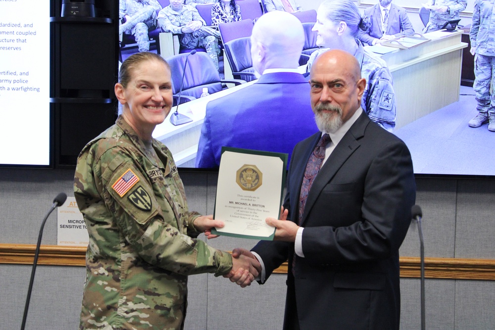 PMG celebrates military police professionals at Pentagon