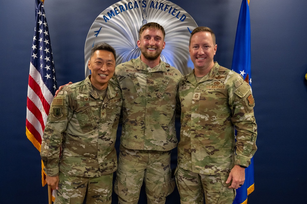 Winnin’ like a Griffin: Senior Airman Steven Mittelstadt