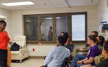 Medical-surgical nursing staff simulation training