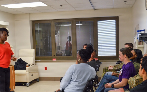 Medical-surgical nursing staff simulation training