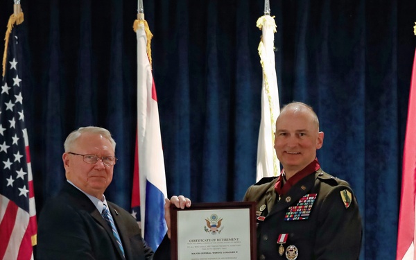 Missouri National Guard Maj. Gen. Hagler Retires after Four Decades of Service