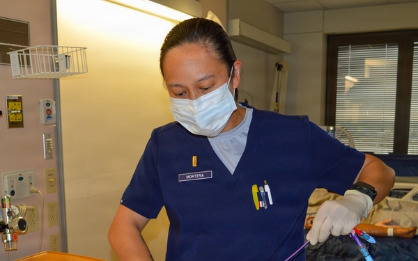 Medical-surgical nursing staff simulation training