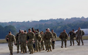 Georgia National Guard Unit Returns Home from D.C.