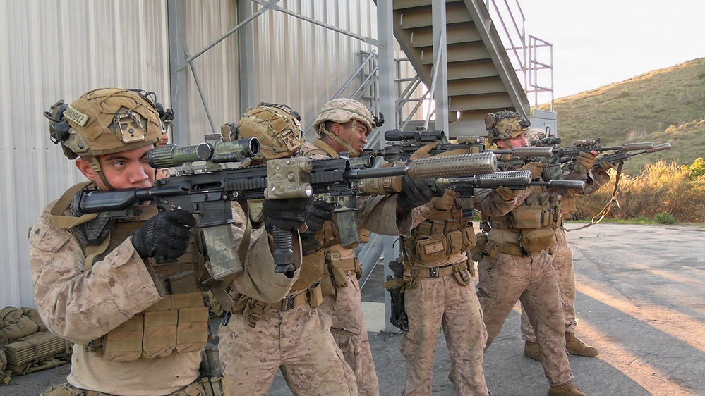 1st Bn., 5th Marines arrive at Pendleton during Steel Knight 25