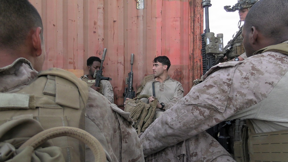 1st Bn., 5th Marines arrive at Pendleton during Steel Knight 25