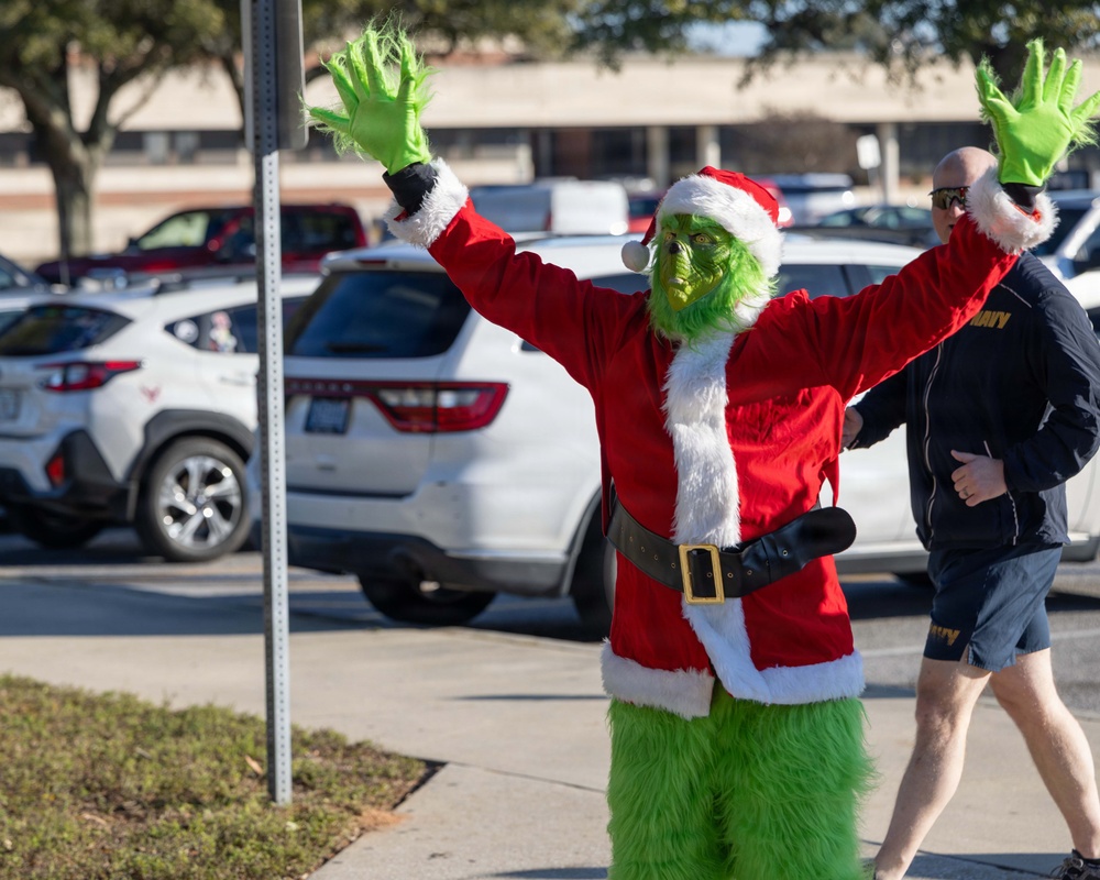 NAS Pensacola MWR Holds Jingle Bell Fun Run