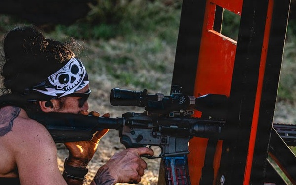 Lt. Col. Lauren Sharpless competes in The Tactical Games