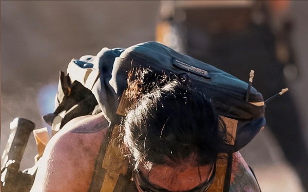 Lt. Col. Lauren Sharpless competes in The Tactical Games