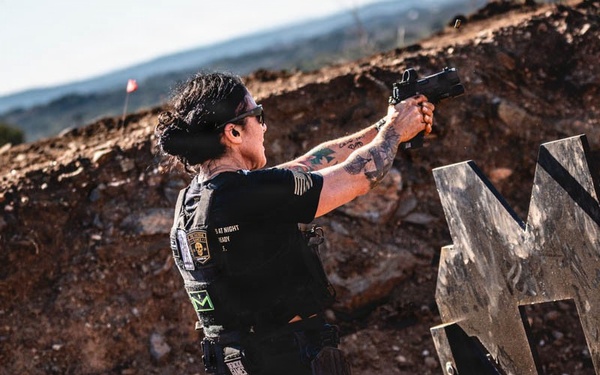 Lt. Col. Lauren Sharpless competes in The Tactical Games National