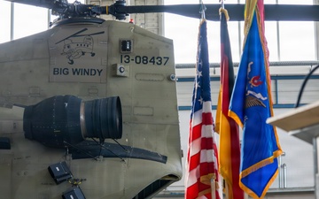 Bravo Company, 1-214th GSAB Conducts Change of Command Ceremony