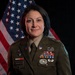 Lt. Col. Lauren Sharpless poses for her official photo