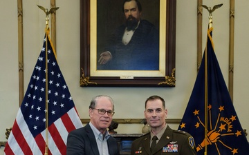 Indiana National Guard Brig Gen. Larry Muennich promoted to Major General