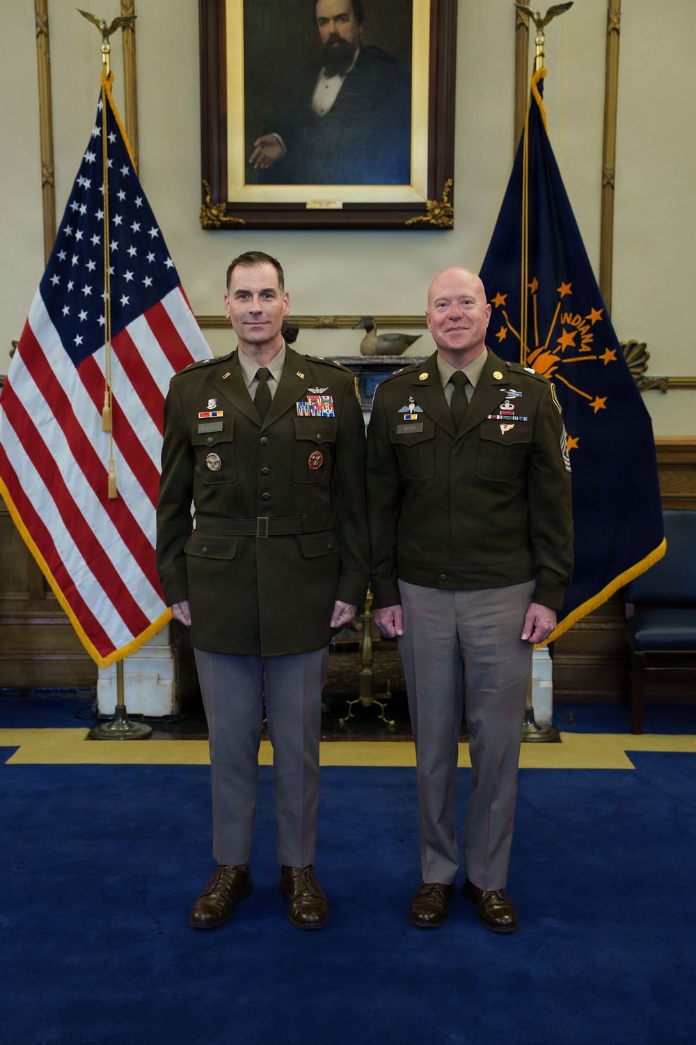 Indiana National Guard Brig Gen. Larry Muennich promoted to Major General
