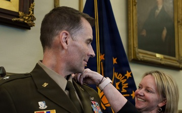 Indiana National Guard Brig Gen. Larry Muennich promoted to Major General