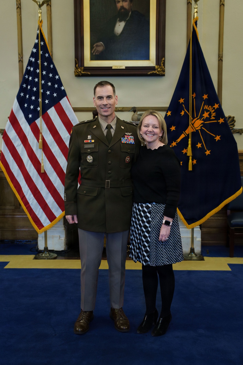 Indiana National Guard Brig Gen. Larry Muennich promoted to Major General