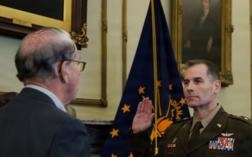 Indiana National Guard Brig Gen. Larry Muennich promoted to Major General