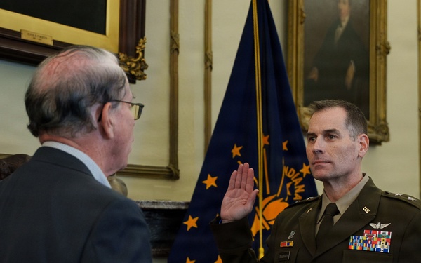 Indiana National Guard Brig Gen. Larry Muennich promoted to Major General