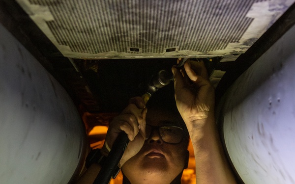 Abraham Lincoln conducts routine operations