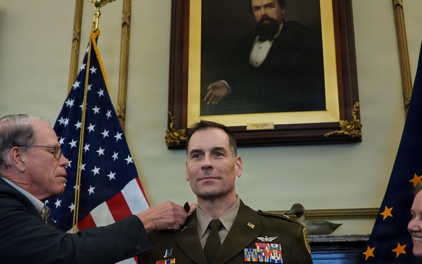 Indiana National Guard Brig Gen. Larry Muennich promoted to Major General