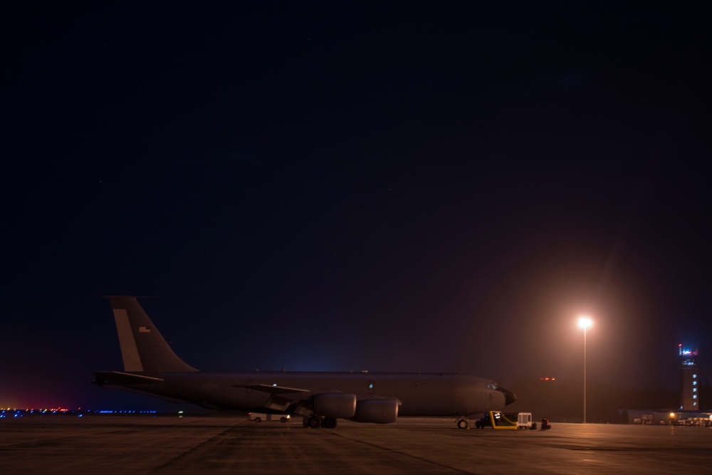 B-2 Spirit conducts missions at Diego Garcia