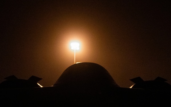 B-2 Spirit conducts missions at Diego Garcia