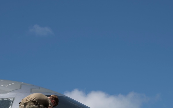 B-2 Spirit conducts missions at Diego Garcia