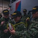 Recruits Participate in a Seamanship Evaluation at the USS Marlinspike